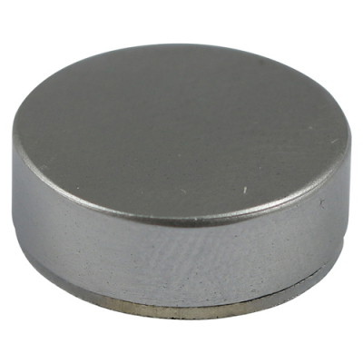 18 Threaded Screw Cover Cap Satin Chrome Pack 4