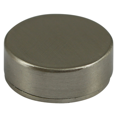14 Threaded Screw Cover Cap Satin Nickel Pack 4