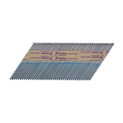 3.1x90 Collated Round Angled Plain Nail Galvanised+ & 2CFC Fuel Cells Paslode IM360Ci Pack 2200
