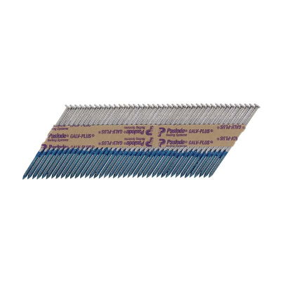 2.8x51 Collated Round Angled Ring Nail Galvanised+ & 1CFC Fuel Cell Paslode IM360Ci Pack 1100