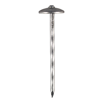 3.35x65 Spring Head Nail Galvanised Timco Pack 2.5KG