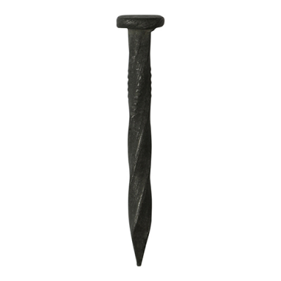 3.75x40 Square Twist Nail Sheradised Plated Timco Pack 1KG