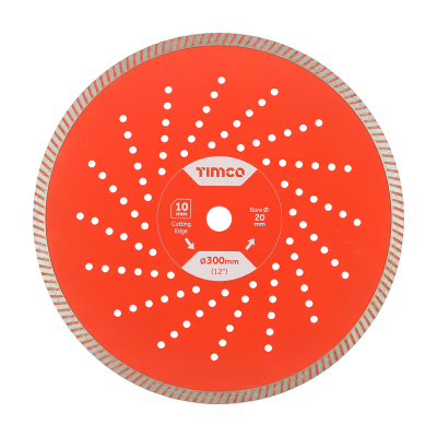 300x20.0 Trade Continuous Diamond Disc Cutter Blade