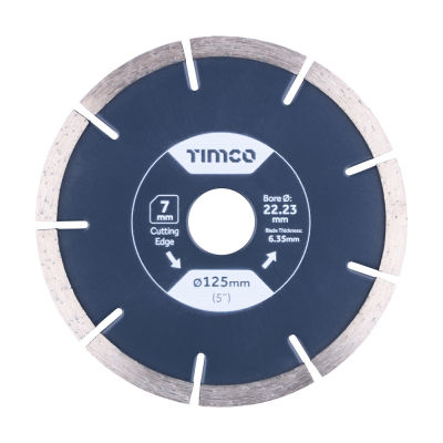 125x22.2 Mortar Raking Segmented Diamond Blade