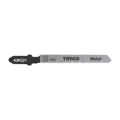 Jigsaw Blade Metal T218A Fine/Medium Curve Cut 1-3mm Pack 5