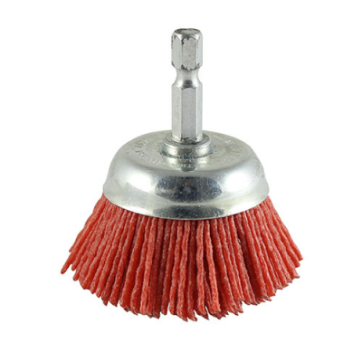 75 Drill Nylon Cup Brush Timco Ea