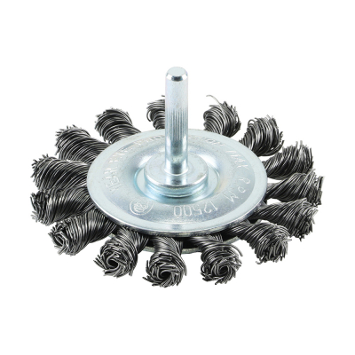 75 Drill Twisted Knot Steel Wire Wheel Brush Timco Ea