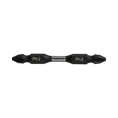PH2x65 Double Ended Impact Driver Bit X6 Addax Pack 2