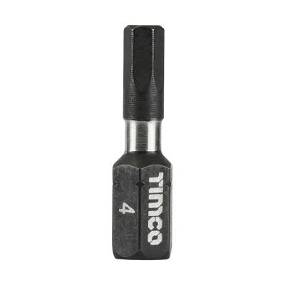 4.0x25 Hex Impact Driver Bit X6 Addax Pack 10