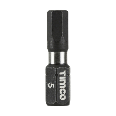 5.0x25 Hex Impact Driver Bit X6 Addax Pack 10