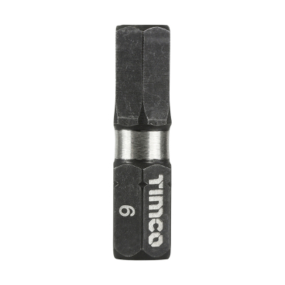 6.0x25 Hex Impact Driver Bit X6 Addax Pack 10