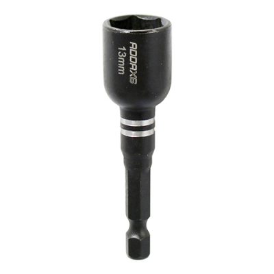 13 Hex Socket Impact Driver Bit Magnetic X6 Addax Ea