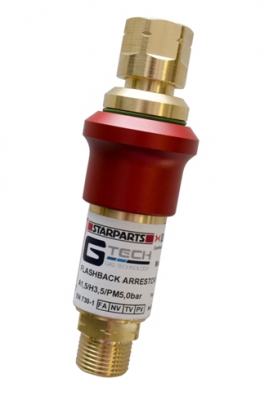 Flashback Arrestor Fuel Resettable