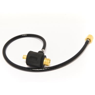 TIG Dinse 35-95mm² Connector 1/4Bsp Power Connection x M10x1 Hose Connection 0.5 Metre