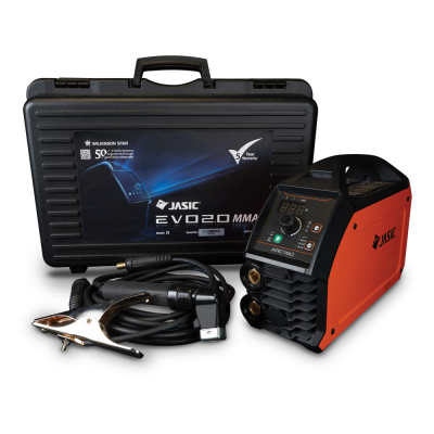 Jasic EVO POWER ARC 160 230V Inverter c/w Case & Leads (Model EPA-160)