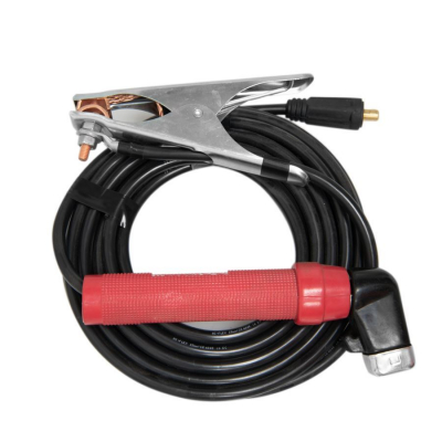 MMA Welding Cable Set 4 Metre x 25mm² Small Dinse