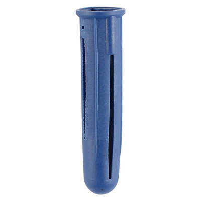 Plastic Wall Plug Blue Pack 40