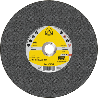 115x2.5x22.23 Metal Depressed Centre Cutting Disc A46N SUPRA Klingspor Pack 25