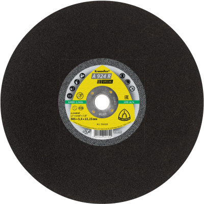 406x4.5x25.4 Metal Cutting Disc A924R SPECIAL Klingspor Pack 10