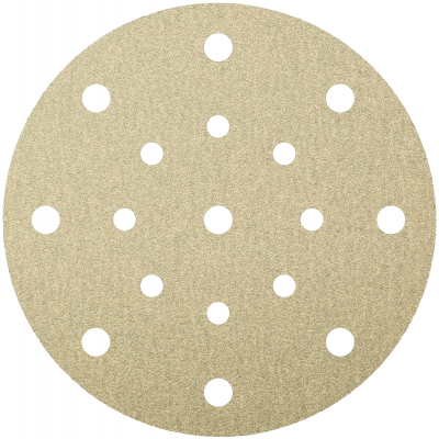 150mm Velcro With Holes (GLS51 Pattern) Wood Sanding Disc P220 PS33BK Klingspor Pack 100