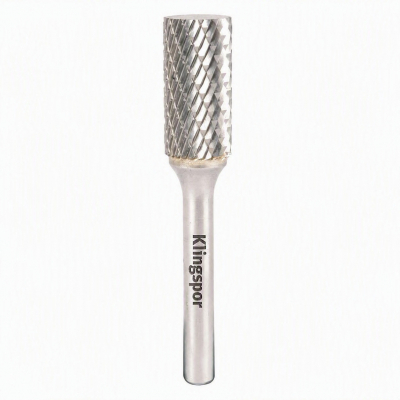 16x25x6 Cylinder Shaped Without Endcut Carbide Burr HF100A Double Serration Cut (Cut 6)