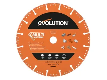 300x22.2 Segmented Diamond Disc Cutter Multi Material Blade Orange Evolution
