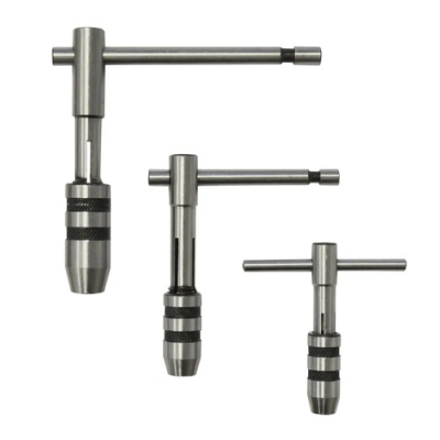 Tap Wrench Ratchet Set M1-M12 Faithfull Set of 3