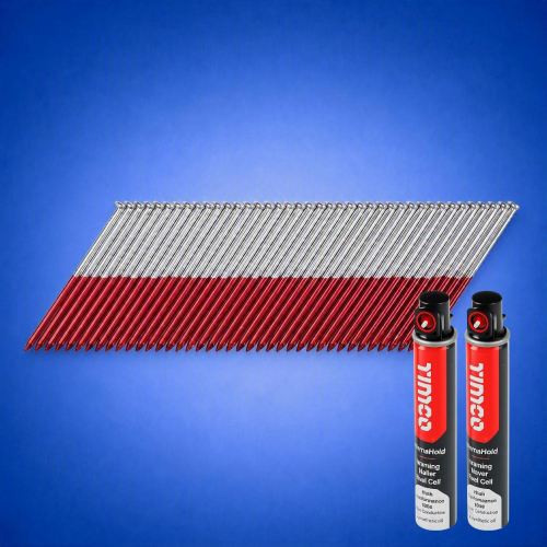 Angled Clipped Plain Nails & Fuel Cells