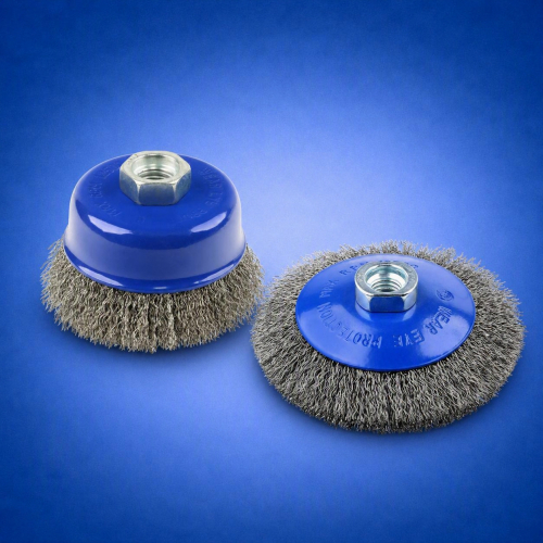 Crimped Stainless Steel Wire Cup Brush