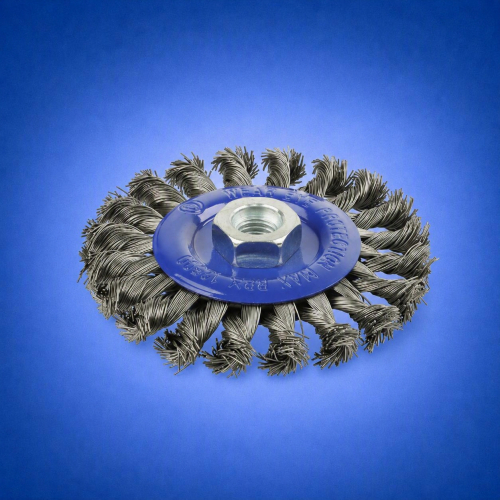 Twisted Knot Stainless Steel Wire Wheel Brush