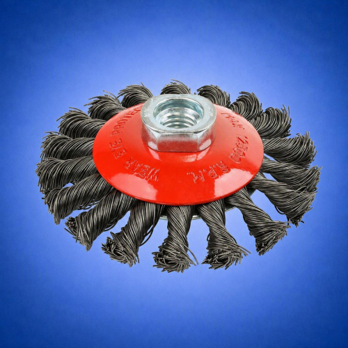 Twisted Knot Steel Wire Bevel Brush