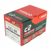 5.0x60 Torx Countersunk Multi Purpose Clamp Screw Zinc & Yellow Plated Timco C2 Range Pack 200