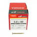 5.0x60 Torx Countersunk Multi Purpose Clamp Screw Zinc & Yellow Plated Timco C2 Range Pack 200