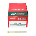 5.0x90 Torx Countersunk Multi Purpose Clamp Screw Zinc & Yellow Plated Timco C2 Range Pack 200