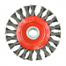 115mm (M14x0.5) Angle Grinder Twisted Knot Steel Wire Wheel Brush