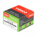 6.7x75 Hex Countersunk Timber Screw Green Pack 50