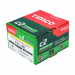 5.0x40 Pozi Countersunk Multi Purpose Screw Zinc & Yellow Plated Timco C2 Range Pack 200