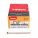 5x100 Pozi Countersunk Chipboard Screw Zinc & Yellow Plated Timco Solo Range Pack 100