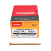 6x100 Pozi Countersunk Chipboard Screw Zinc & Yellow Plated Timco Solo Range Pack 100