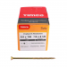 6x130 Pozi Countersunk Chipboard Screw Zinc & Yellow Plated Timco Solo Range Pack 100