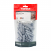 10x50 Type E Wall Plug Nylon Grey Pack 70
