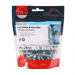 M6x25 Hex Setscrew & Nut DIN 933 Zinc Plated Gr.8.8 Pack 100
