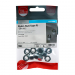 M8 Type P Nyloc Nut DIN 982 Zinc Plated Gr.8 Pack 10