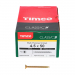 4.5x50 Pozi Countersunk Multi Purpose Screw Zinc & Yellow Plated Timco Classic Range Pack 200