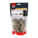 M10:25L Loose Shield Anchor Zinc & Yellow Plated Timco Pack 16