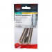 7.5x80 Torx Flat Countersunk Masonry Screw Zinc & Yellow Plated Timco Pack 5