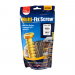7.5x100 Torx Flat Countersunk Masonry Screw Zinc & Yellow Plated Timco Pack 55
