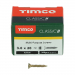 3.0x20 Pozi Countersunk Multi Purpose Screw Zinc & Yellow Plated Timco Classic Range Pack 200