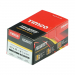 4.0x30 Pozi Countersunk Multi Purpose Screw Zinc & Yellow Plated Timco Velocity Range Pack 200
