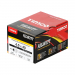 4.0x40 Pozi Countersunk Multi Purpose Screw Zinc & Yellow Plated Timco Velocity Range Pack 200